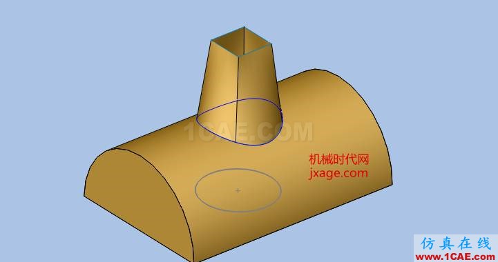 solidworks如何使用投影曲線？solidworks simulation技術(shù)圖片5
