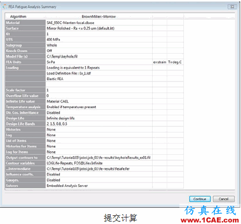 FE-SAFE使用Abaqus的fil文件進行疲勞運算fe-Safe應用技術(shù)圖片9