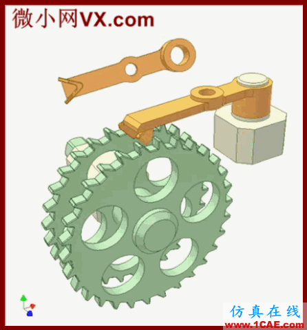 搞明白機械原理之棘輪機構AutoCAD學習資料圖片44