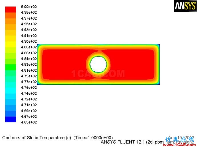 ANSYS與FLUENT瞬態(tài)散熱模型對比 ANSYS與FLUENT瞬態(tài)散熱模型對比