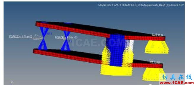 基于OptiStruct的FSC賽車懸架搖臂的拓撲優化hypermesh學習資料圖片4