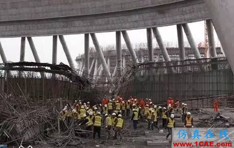 3D模擬還原|解讀江西宜春豐城電廠工地倒塌事故的背后原因ansys結(jié)構(gòu)分析圖片6
