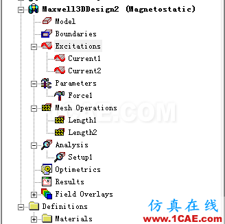Maxwell穩態磁場求解器仿真實例Maxwell分析圖片3