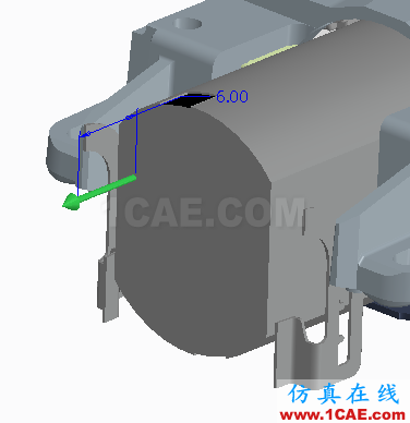Creo Parametric之動態剖面功能簡介pro/e培訓教程圖片4