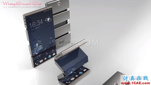 三星Galaxy X 可折疊智能手機，你看好他嗎？機械設計案例圖片2
