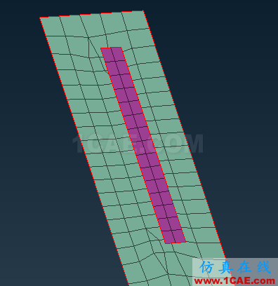 ANSA中MESH面板Projtect命令的應用ANSA應用技術圖片8