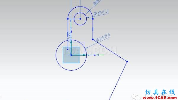 小康分享:UG/NX同步建模教程(11)之草圖繪制 | 點客開講ug設(shè)計案例圖片2