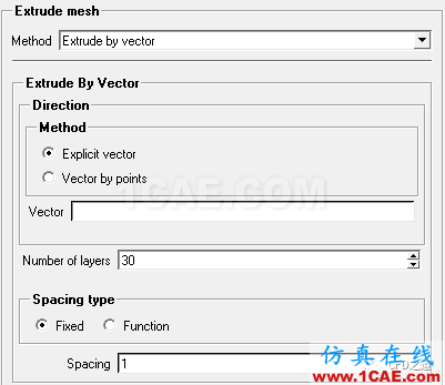 【網格】ICEM CFD網格拉伸icem仿真分析圖片6