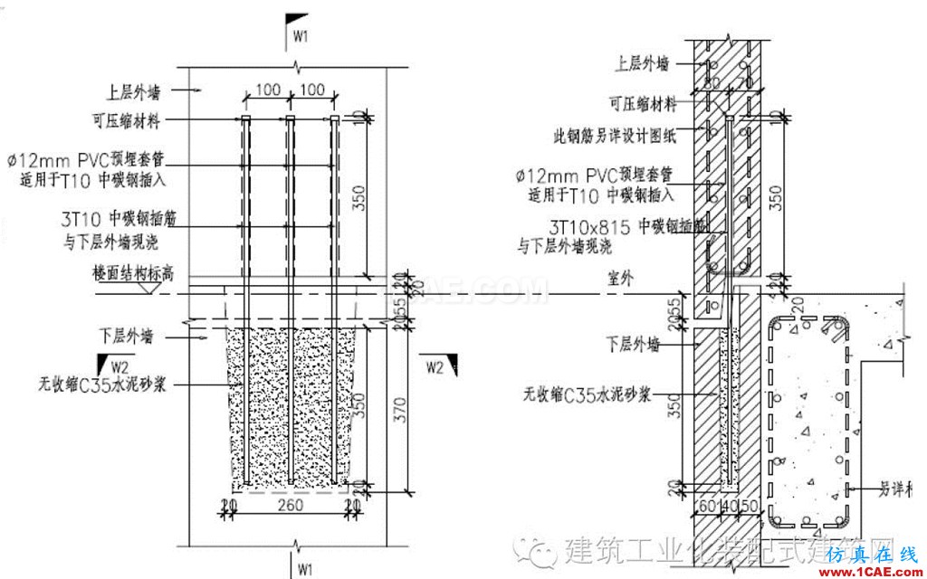 超高層裝配式建筑“內澆外掛”體系建造關鍵技術Midas Civil技術圖片5