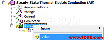 基于ANSYS Workbench的通電導(dǎo)線(xiàn)的熱分析——簡(jiǎn)介熱電耦合分析ansys圖片11