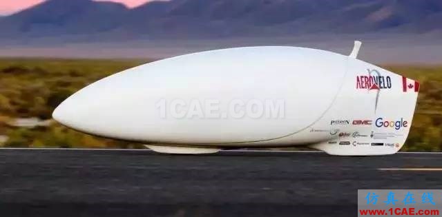 Fluent求風阻系數:史上最快的自行車,外形像一枚出膛的子彈fluent培訓課程圖片11